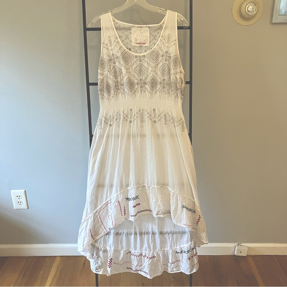 Johnny Was Embroidered Dress